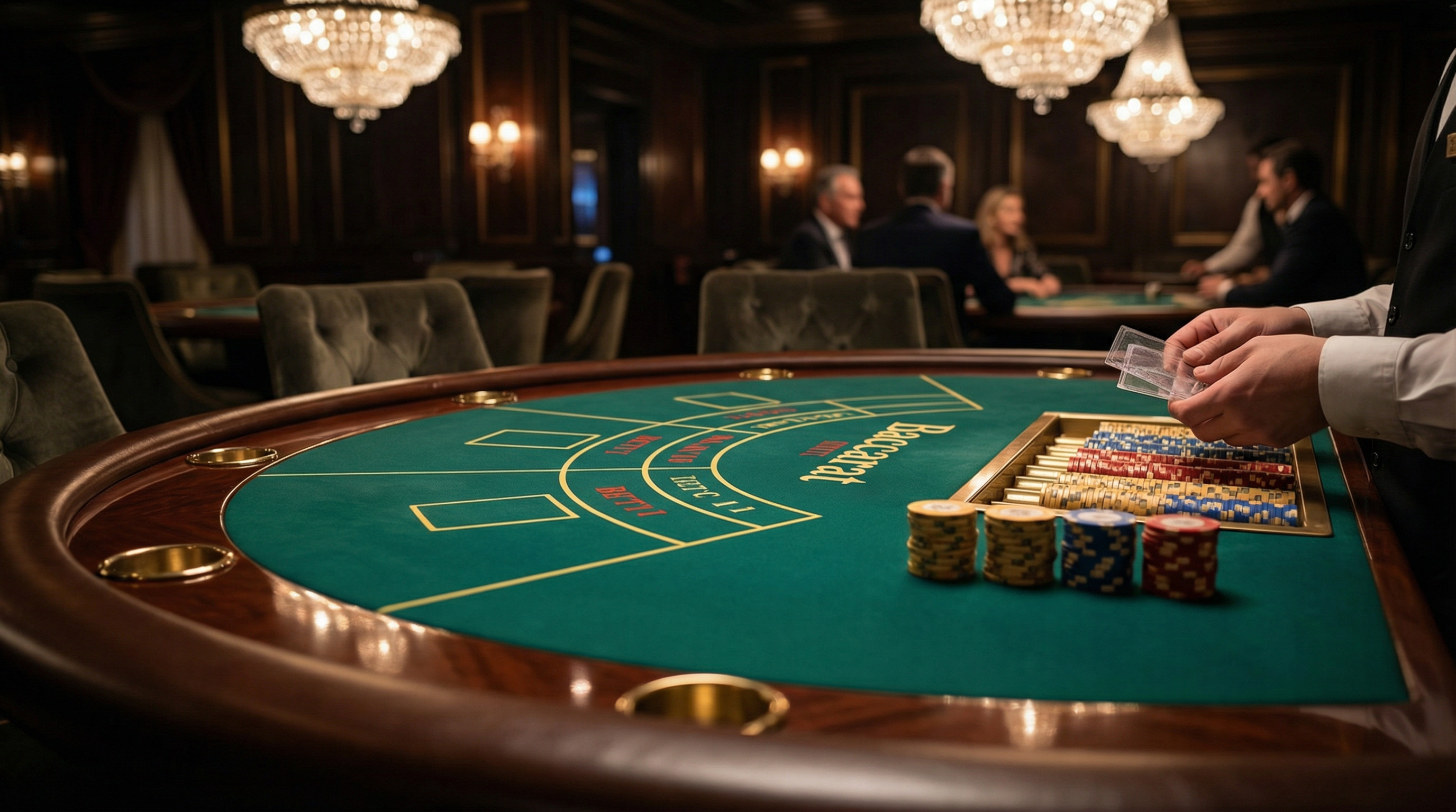 百家乐游戏桌面展示